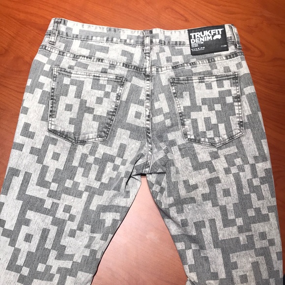 Trukfit Digital Print Skinny Jeans - Picture 3 of 6